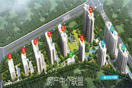 丽景名郡2室2厅1卫56万88m2出售